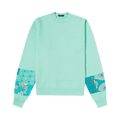 Amiri Quilted Artpatch Crew "Green"