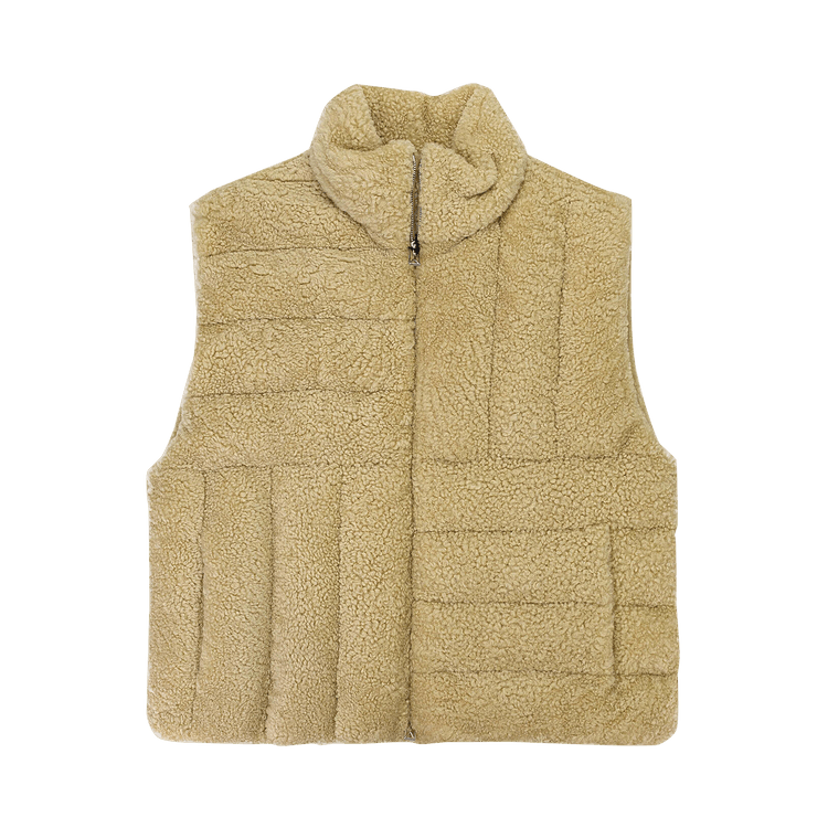 Bottega Veneta Shearling Vest "Beige"