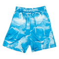 Nahmias Miracle Tie Dye Silk Shorts "Blue"