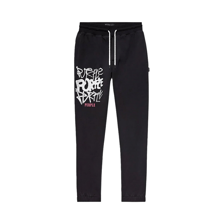 PURPLE BRAND French Terry Sweatpant "Black"