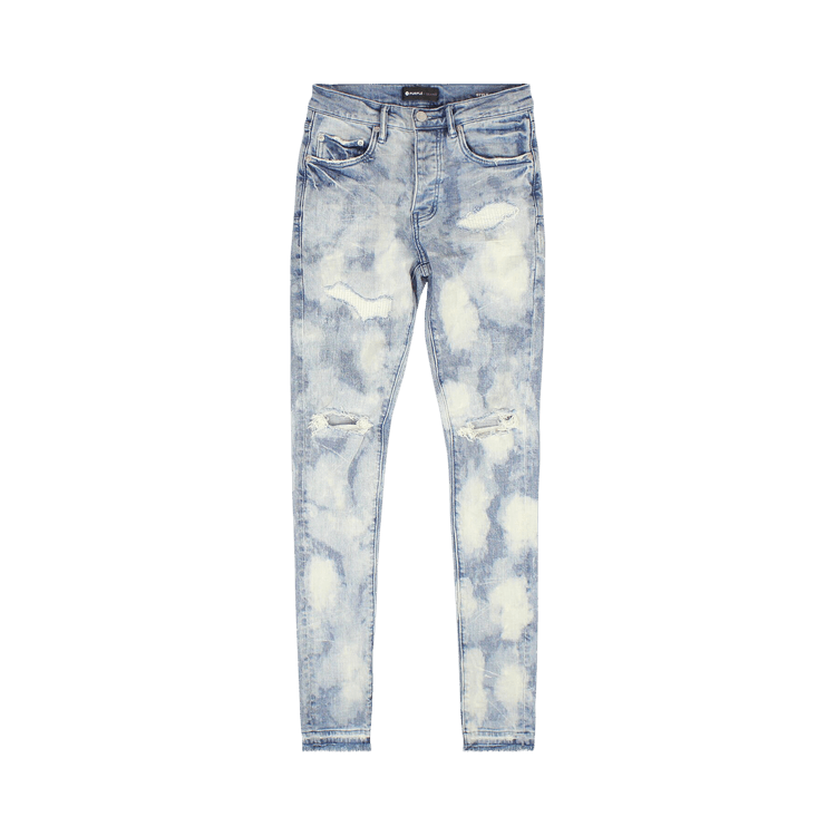 PURPLE BRAND Vintage Bleach Jeans "Indigo"