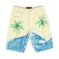 Who Decides War Farley Hill Denim Shorts "Multicolor"