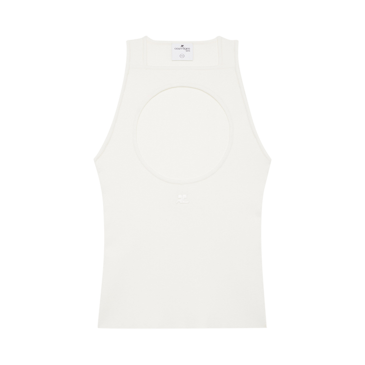 Courrèges Tank Top "White"