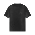 Amiri Logo Shotgun Tee "Faded Black"