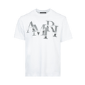 Amiri Staggered Chrome Tee "White"