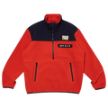 Human Made Fleece Half- Zip Jacket "Red"