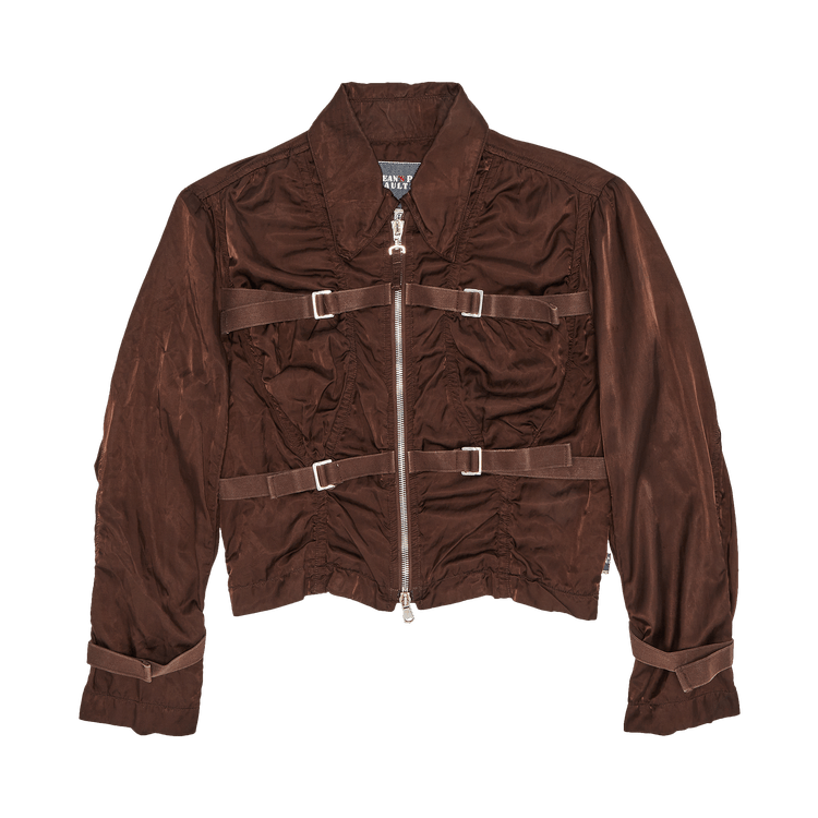 Jean Paul Gaultier Vintage Bondage Jacket "Brown"