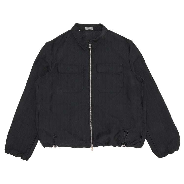 Dior Jacquard CD Diamond Utility Jacket "Black"