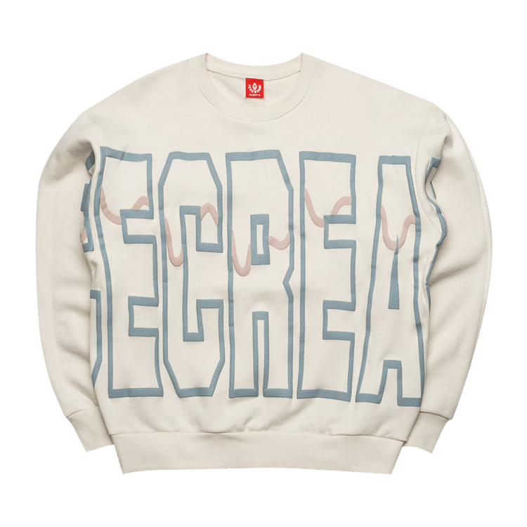 Icecream Pow Crewneck "Whisper White"
