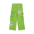 ERL Corduroy Printed Cargo Pants "Green"