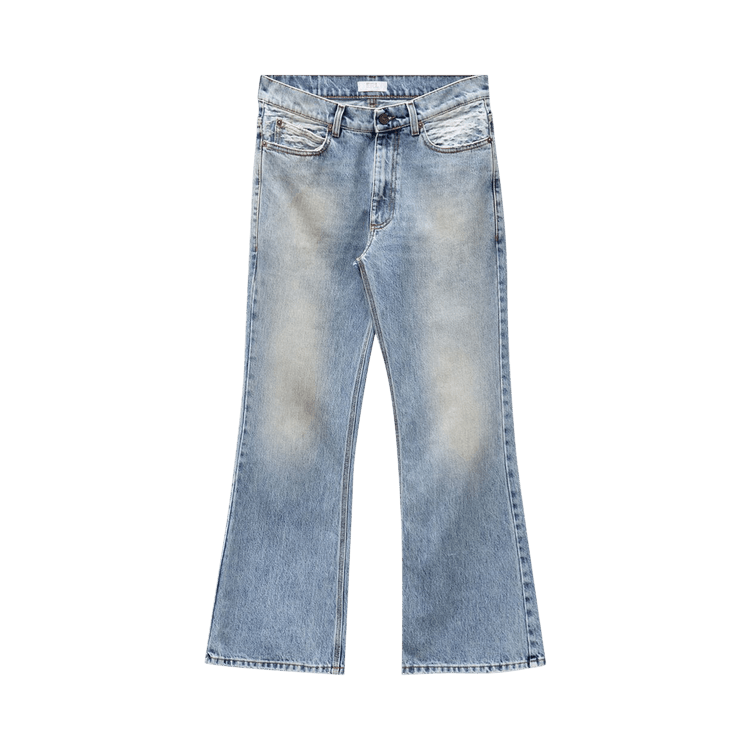 ERL Patchwork Stars Denim Pants "Light Blue"