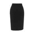 Saint Laurent Fine Knit Pencil Skirt "Black"