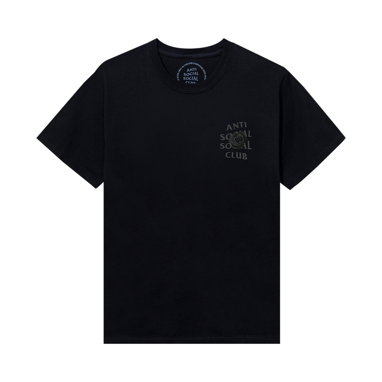 Anti Social Social Club Bat Emoji F&F Tee "Royal Black"