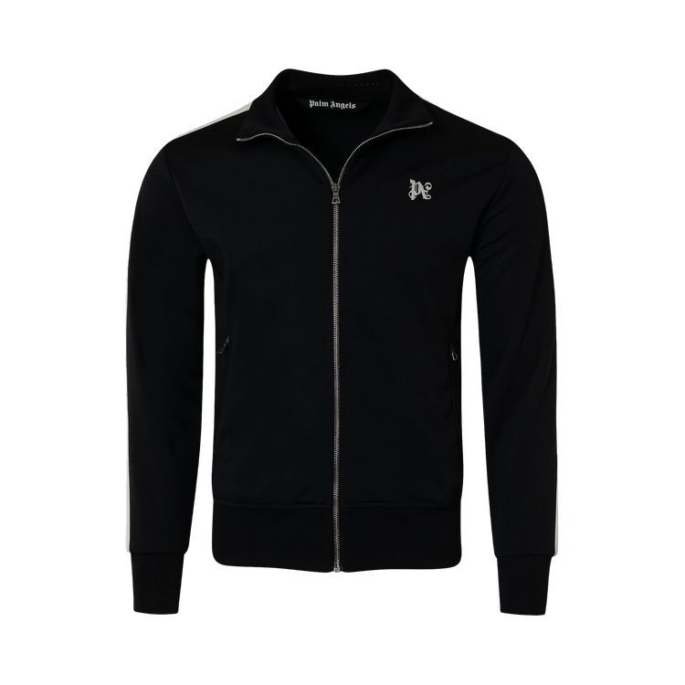 Palm Angels Monogram Track Jacket "Black/Off White"