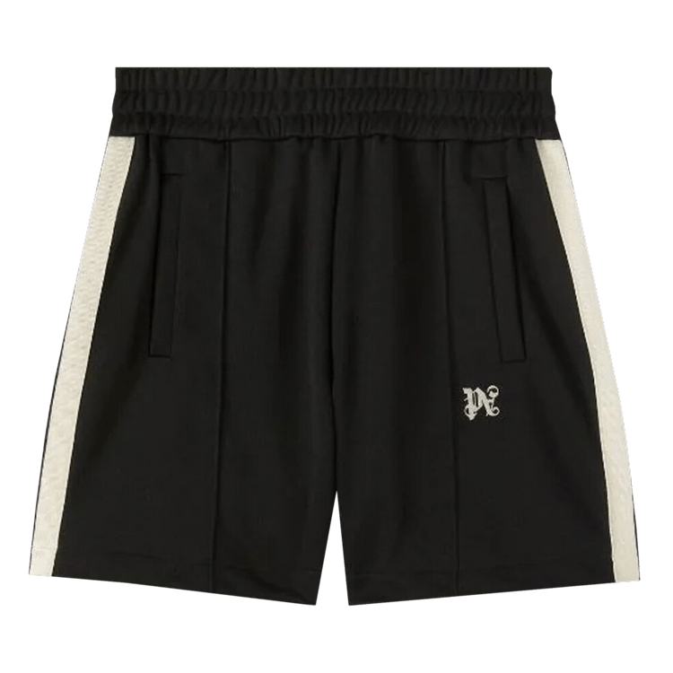 Palm Angels Monogram Track Shorts "Black/Butter"
