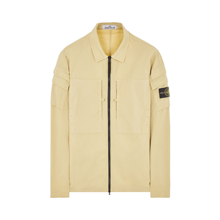 Stone Island Stretch Overshirt "Sand"