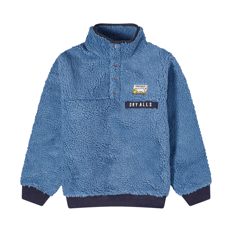 Human Made Boa Fleece Pullover "Blue"