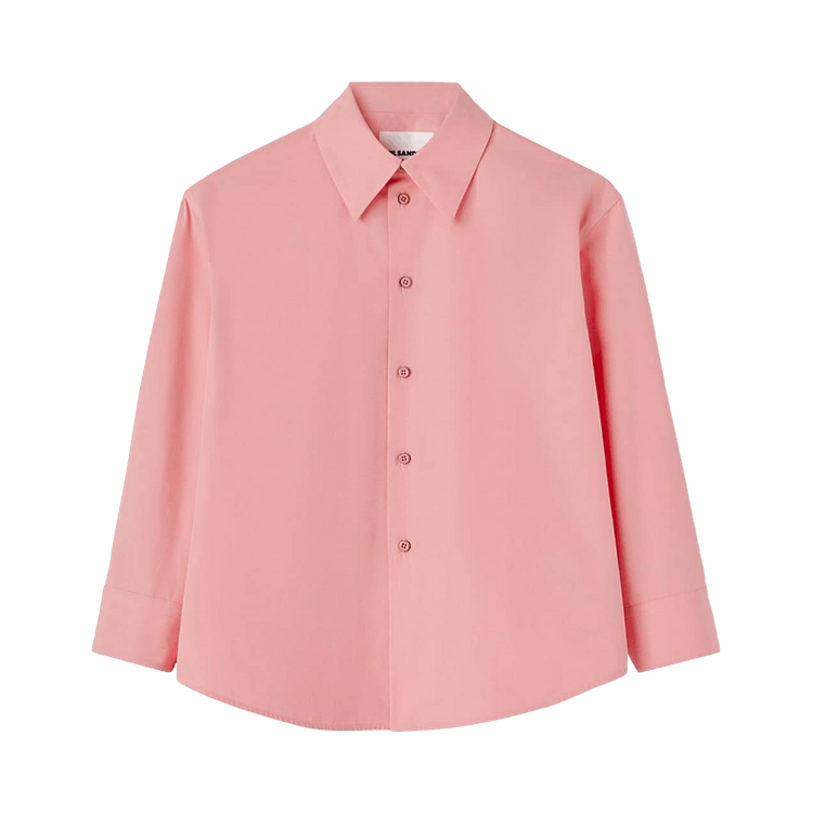 Jil Sander Cropped Box Shirt "Peony Blush"