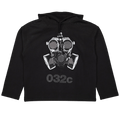 032C Oversized Mask Hoodie "Black"