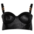 Versace Leather Bra "Black"