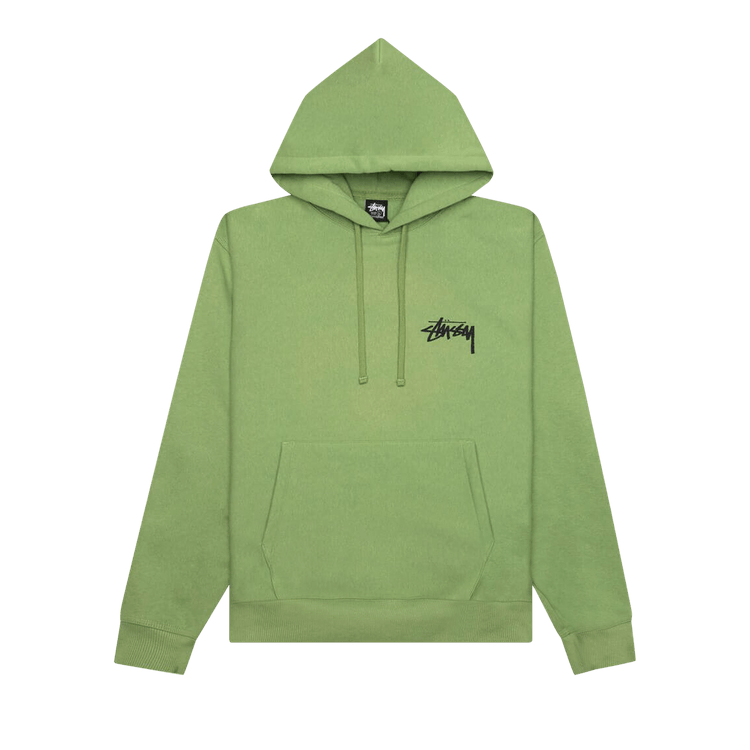 Stussy Classic Dot Hoodie "Moss"