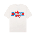 Rhude Chevron Eagle Tee "Vintage White"
