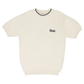 Rhude Logo Knit Tee "Ivory/Black"