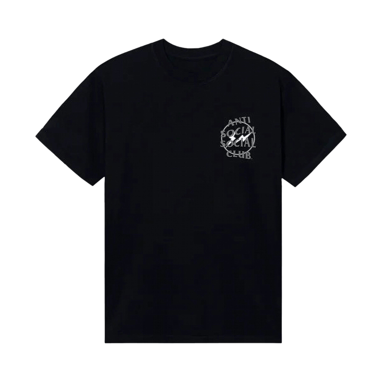 Anti Social Social Club x Fragment Half Tone Tee "Black/Grey"