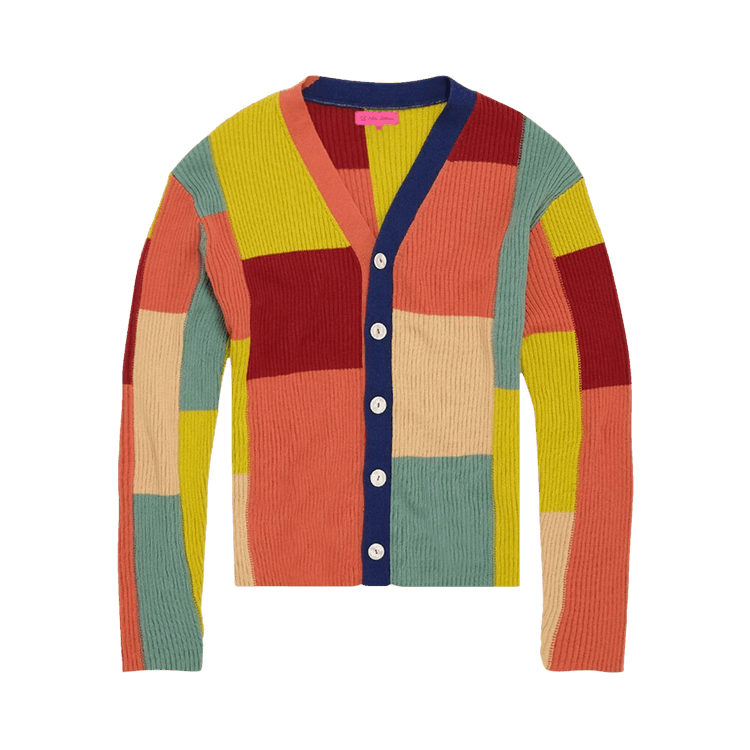 The Elder Statesman Batch Block Cardigan "Multicolor"