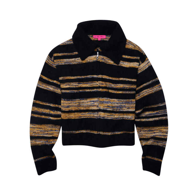 The Elder Statesman Stripe Cardigan "Phantom Stripe"