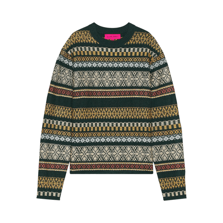 The Elder Statesman Hazy Isle Crew "Multicolor"
