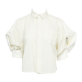 Sacai Chalk Stripe Shirt "Off White"