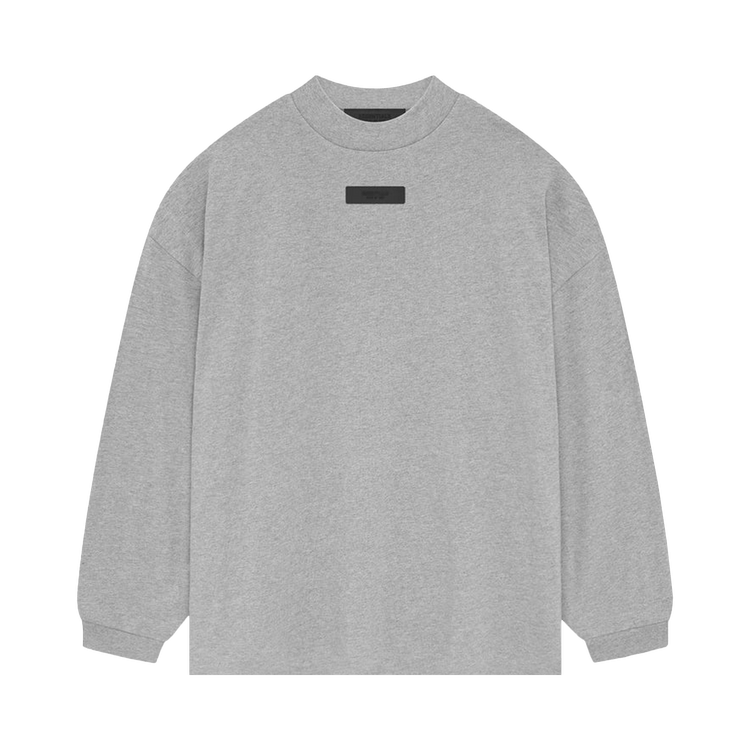Fear of God Essentials Long-Sleeve Shirt II "Light Heather Grey"