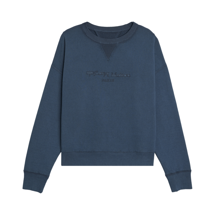Maison Margiela Logo Sweatshirt "Blue"