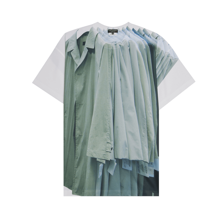 Comme des Garçons Homme Plus Garment Print Pattern 6 T-Shirt "White"