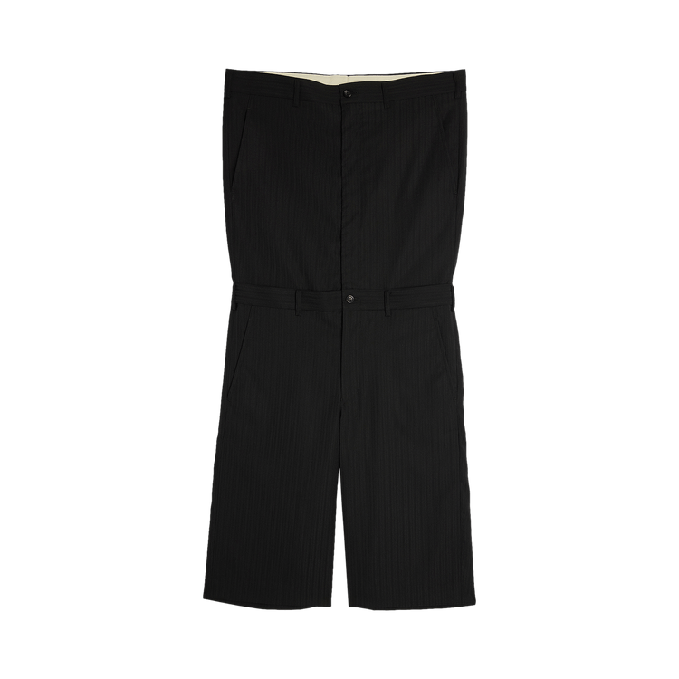 Comme des Garçons Homme Plus Alternate Stripe Pant "Black"
