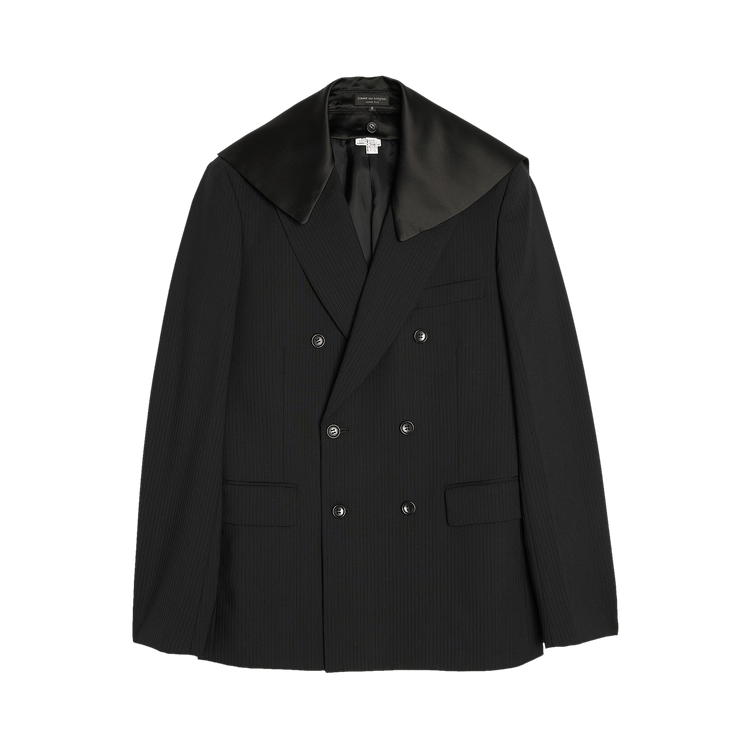 Comme des Garçons Homme Plus Detachable Collar Jacket "Black/Black"