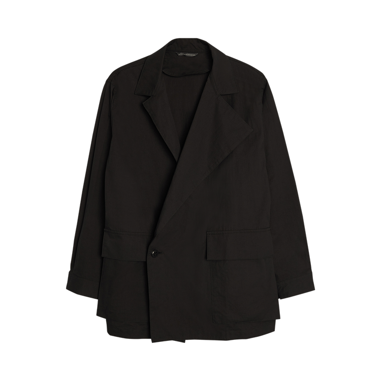 Y's O-Short Jacket With Gusset Pocket 'Black'