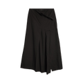 Y's H-Pleated Wrap Skirt 'Black'