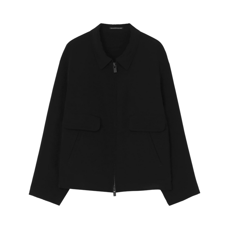 Yohji Yamamoto Pour Homme A-Zipper Blouson "Black"