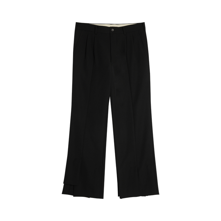 Comme des Garçons Wool Gabardine Trousers "Black"