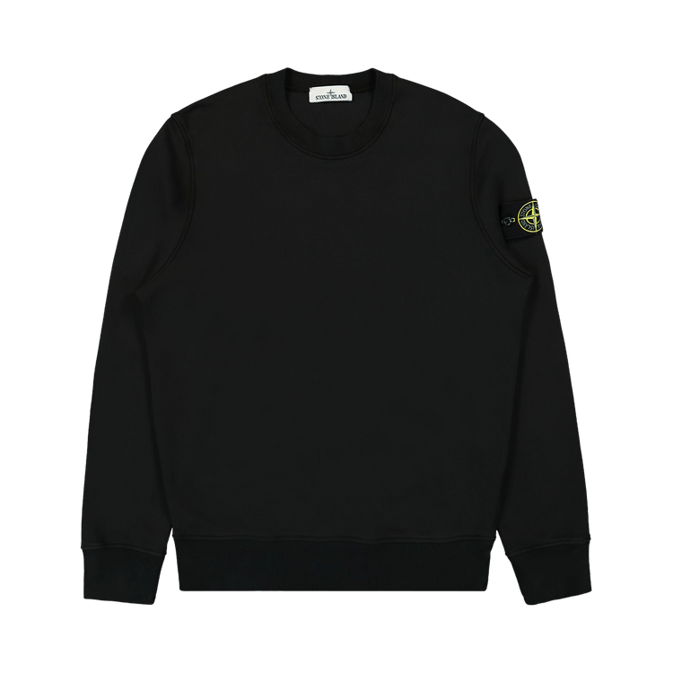 Stone Island Garment Dyed Sweatshirt "Black"