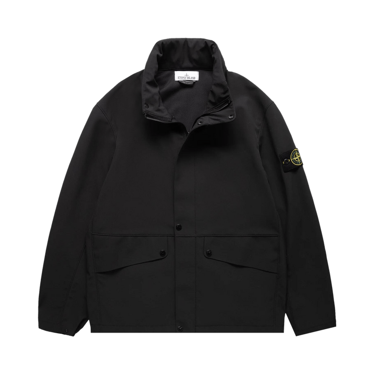 Stone Island Concealable Hood Jacket "Black"