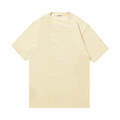 Auralee Luster Plaiting Tee "Ivory"