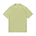 Auralee Luster Plaiting Tee "Light Green"