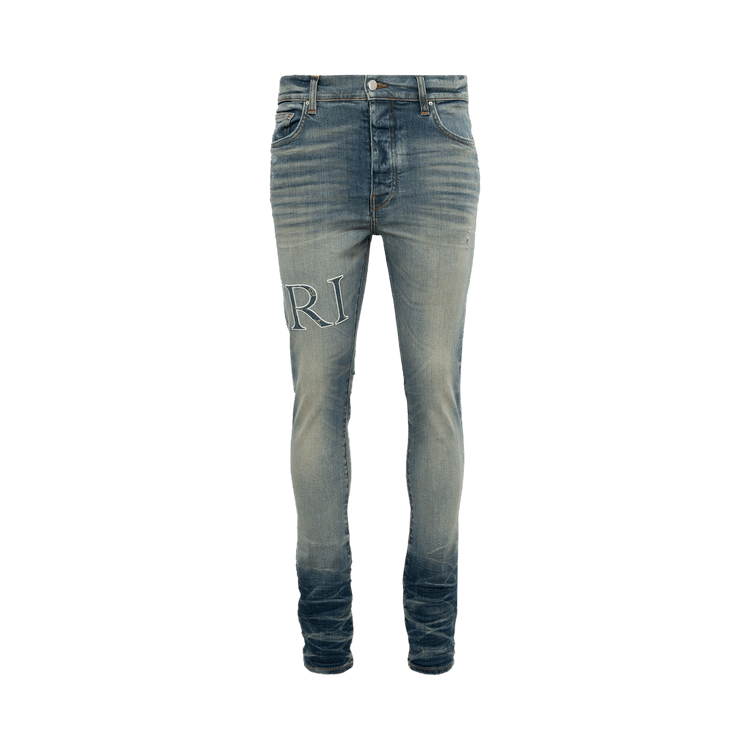 Amiri Core Logo Bandana Jacquard Jean "Vintage Indigo"