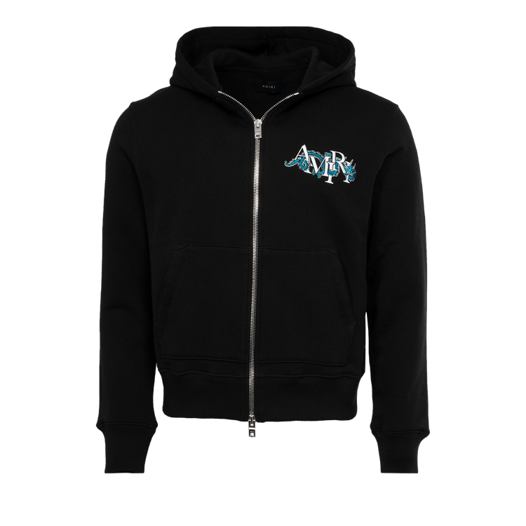 Amiri CNY Dragon Zip Hoodie "Black"