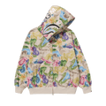 BAPE Art Camo Shark Hoodie "Multicolor"