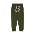 BAPE Shark Sweat Pants "Olive"
