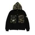 BAPE Big Pocket Relaxed Fit Boa Jacket "Black"